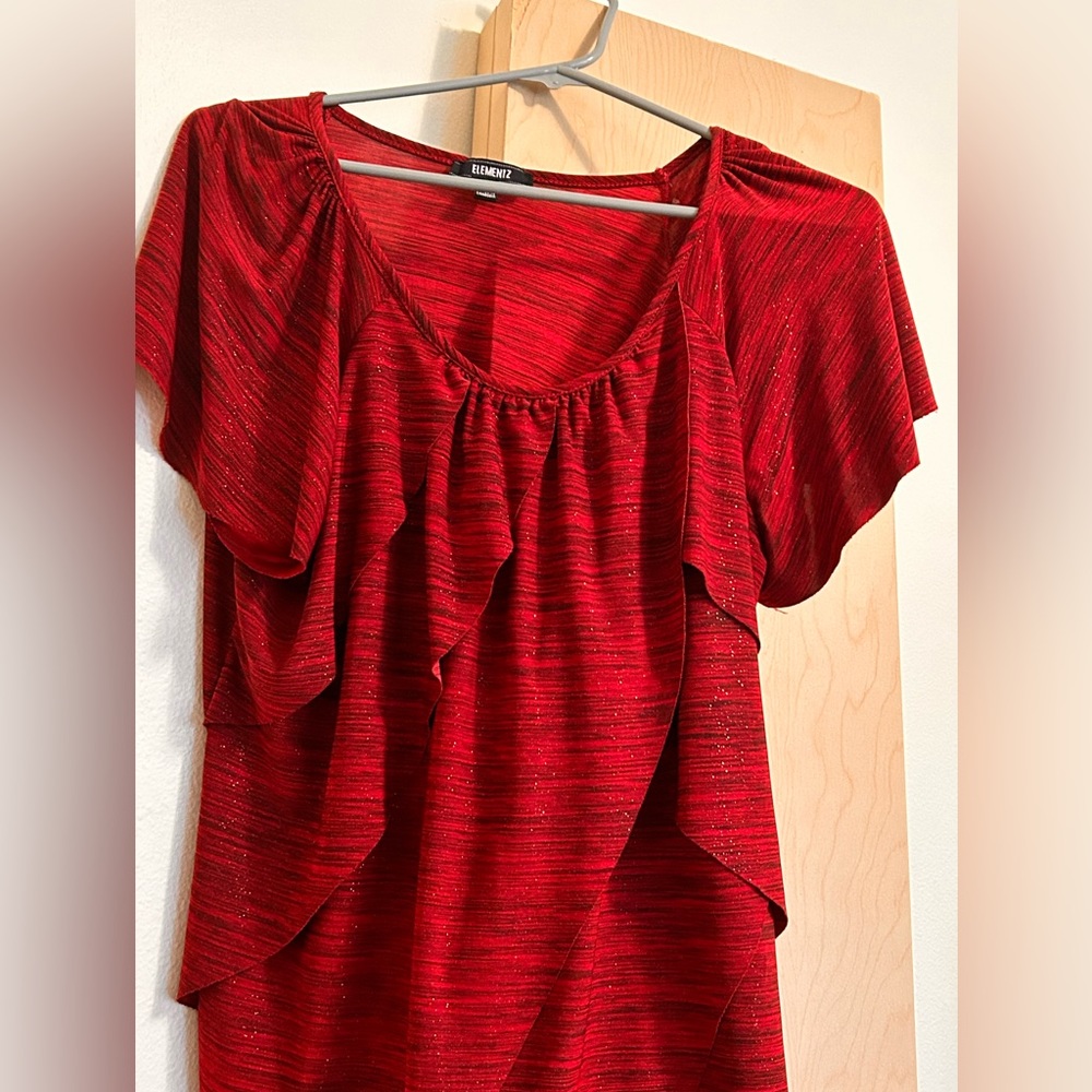 Women’s Red Blouse